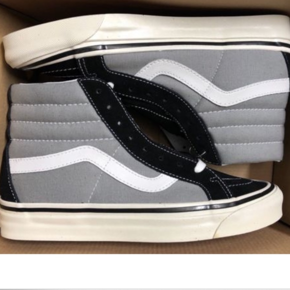 vans anaheim sk8 hi grey